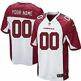 Youth Nike Arizona Cardinals Customized White Team Color Stitched NFL Game Jersey,baseball caps,new era cap wholesale,wholesale hats